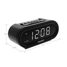 Digital Alarm Clock with LED Display