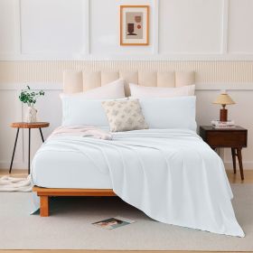 Three-piece bed set, T (Color: White)
